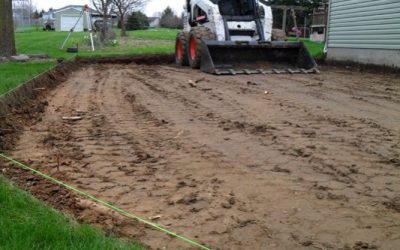 Yard Leveling Grading